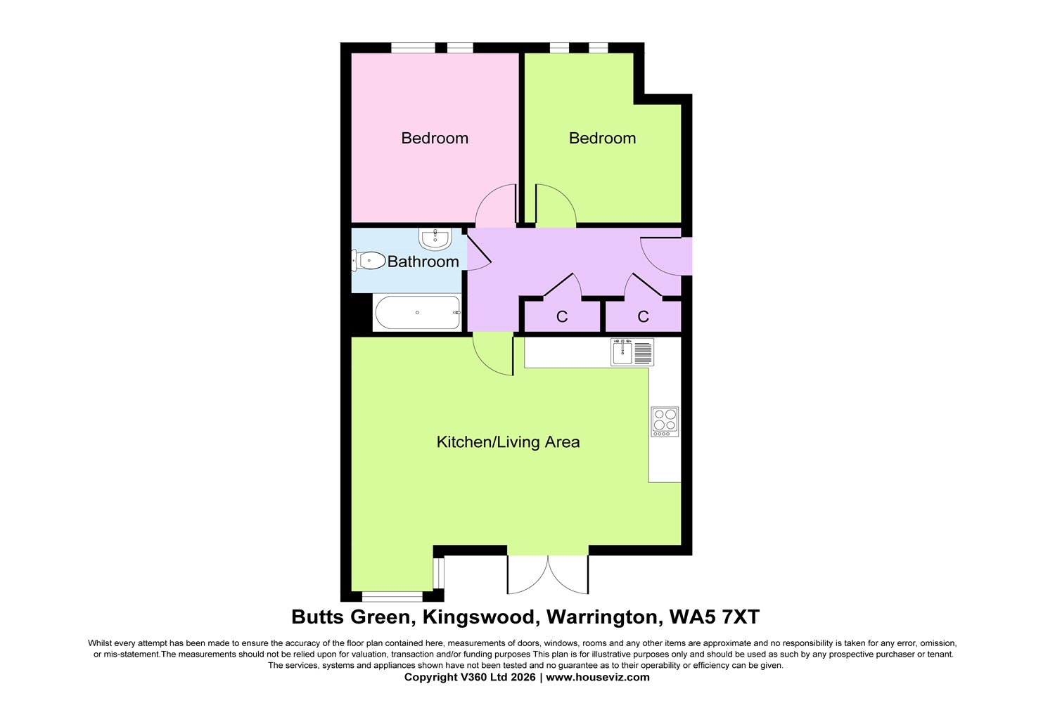 2 bedroom Apartment For Sale
