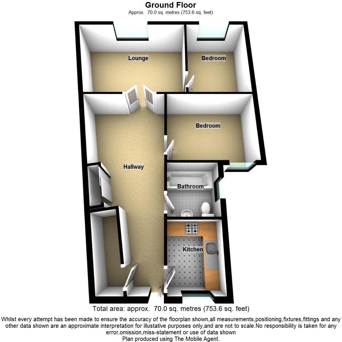2 bedroom Apartment Let