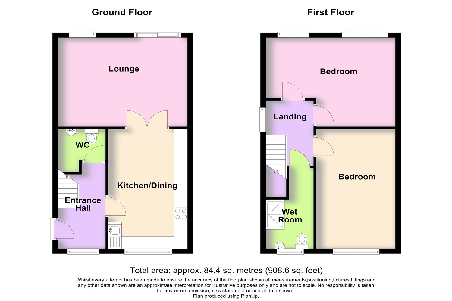 2 bedroom Semi-detached house For Sale