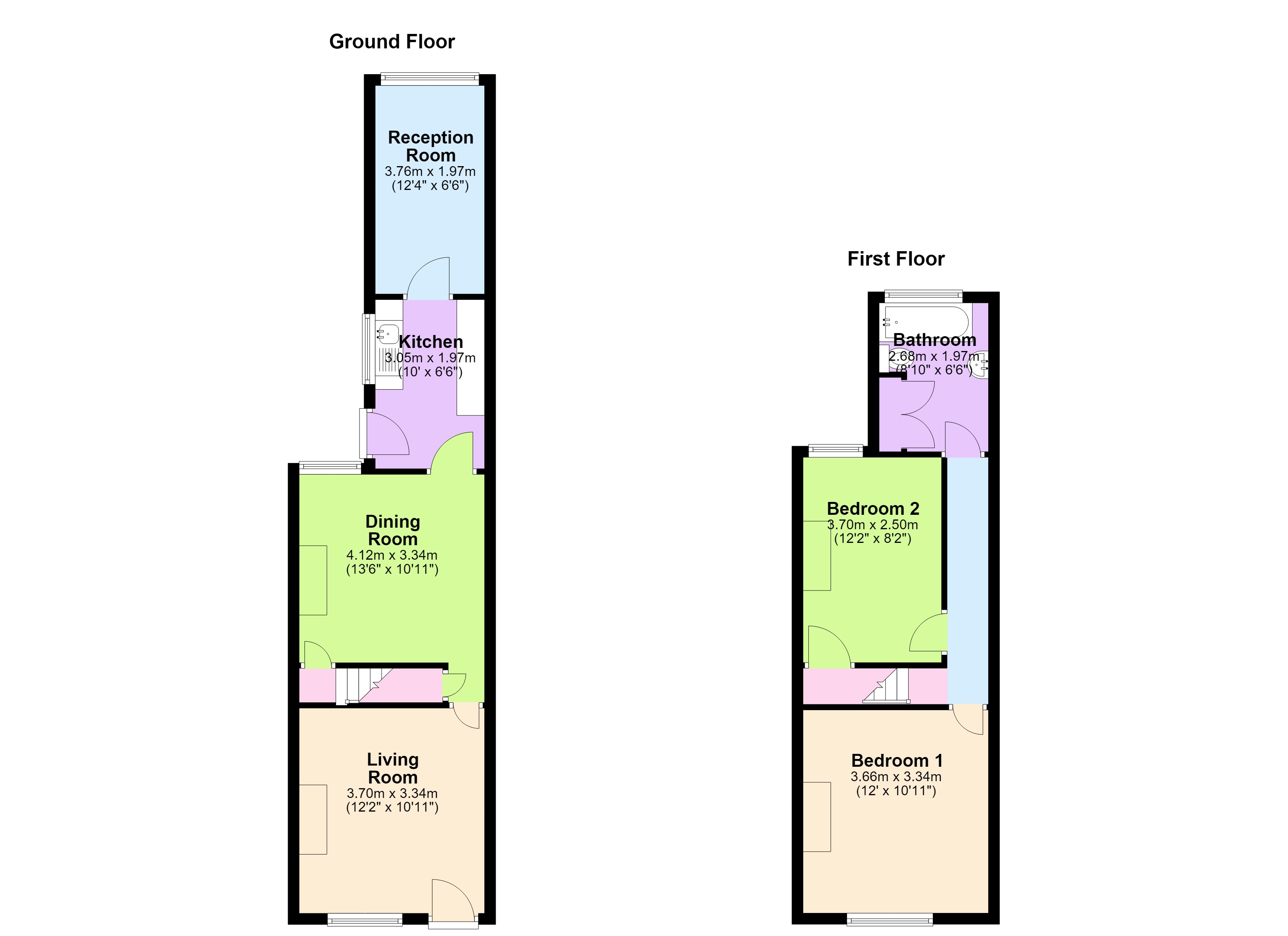 2 bedroom Terraced House For Sale