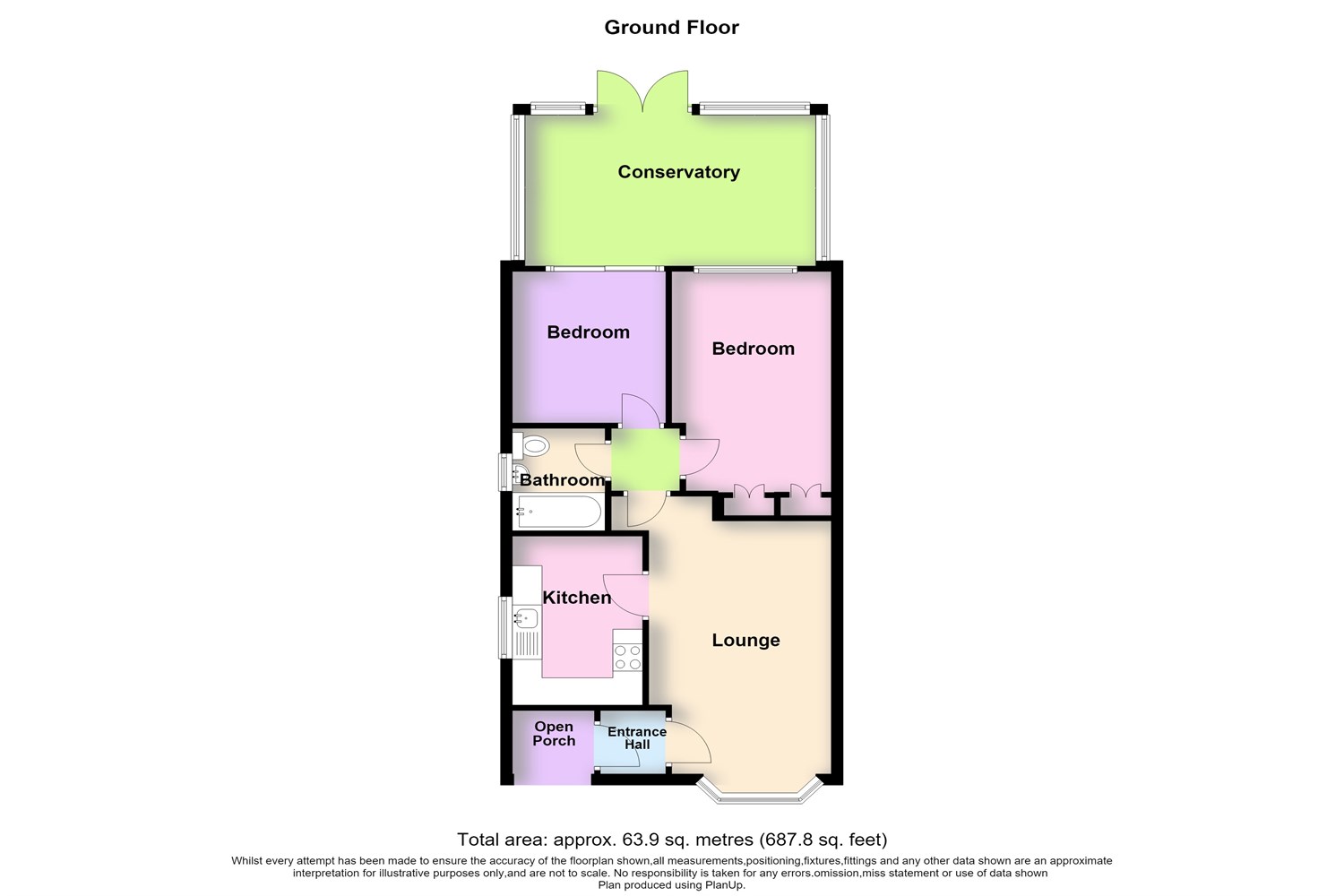 2 bedroom Semi-detached house For Sale