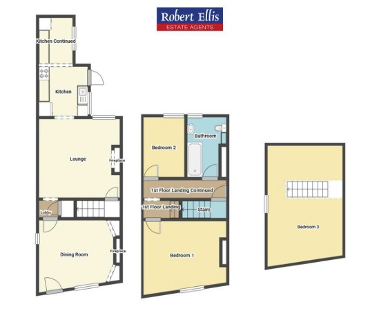 3 bedroom End of terrace house For Sale