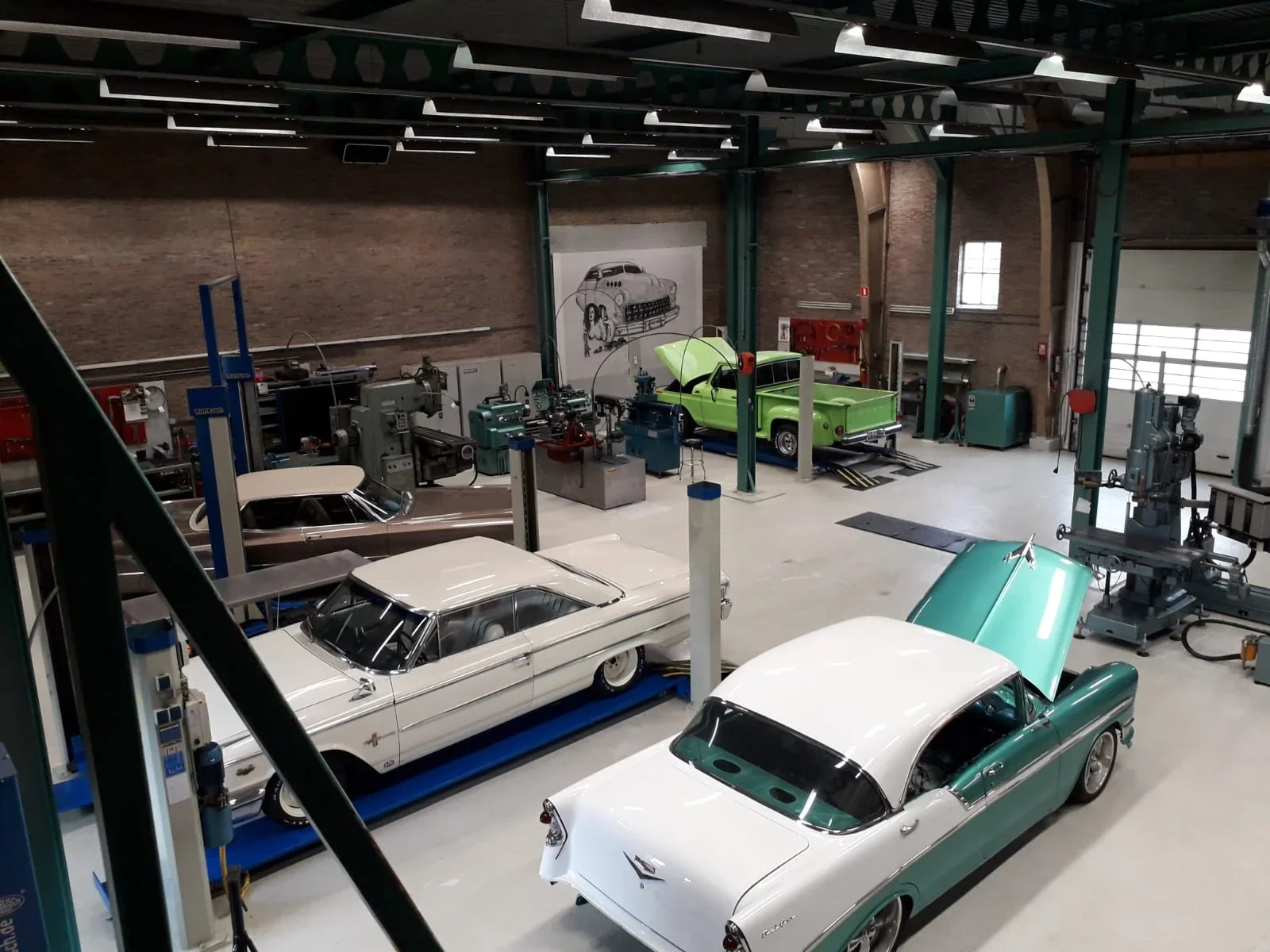 Werkplaats Leymotoren - revisie