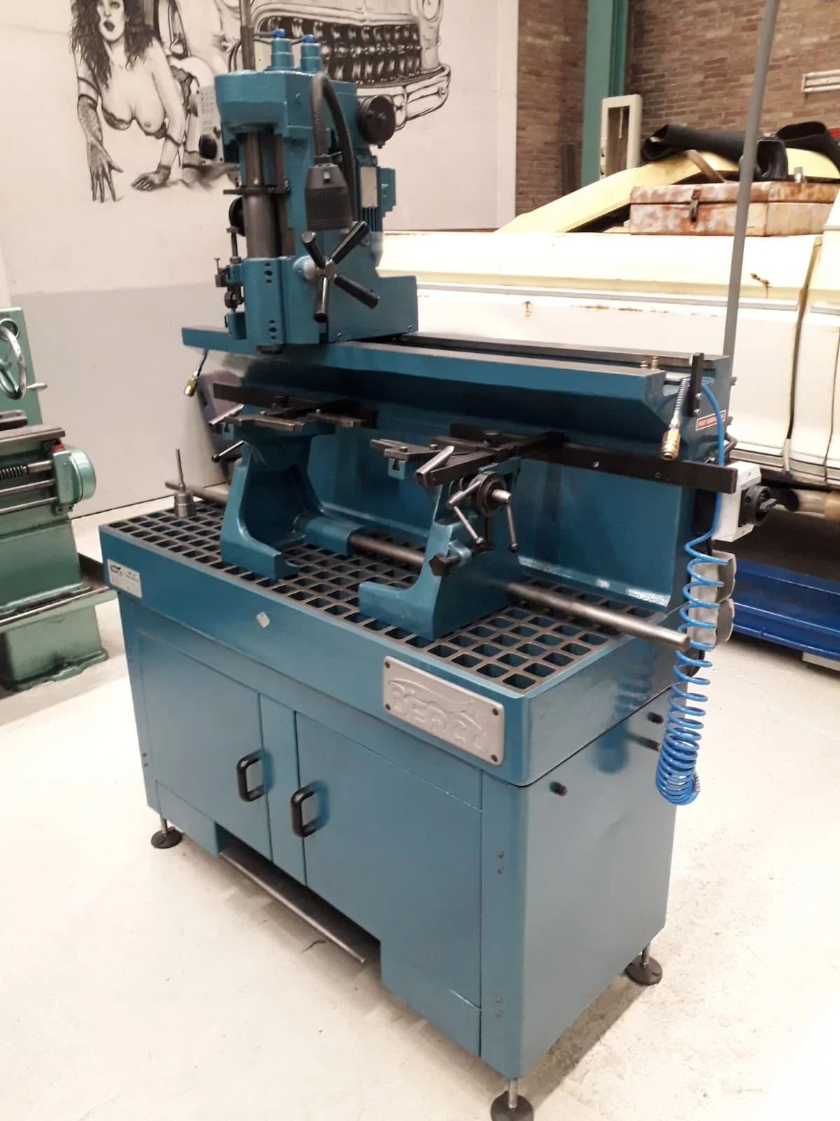 BERCO Valve Guide & Seat Machine