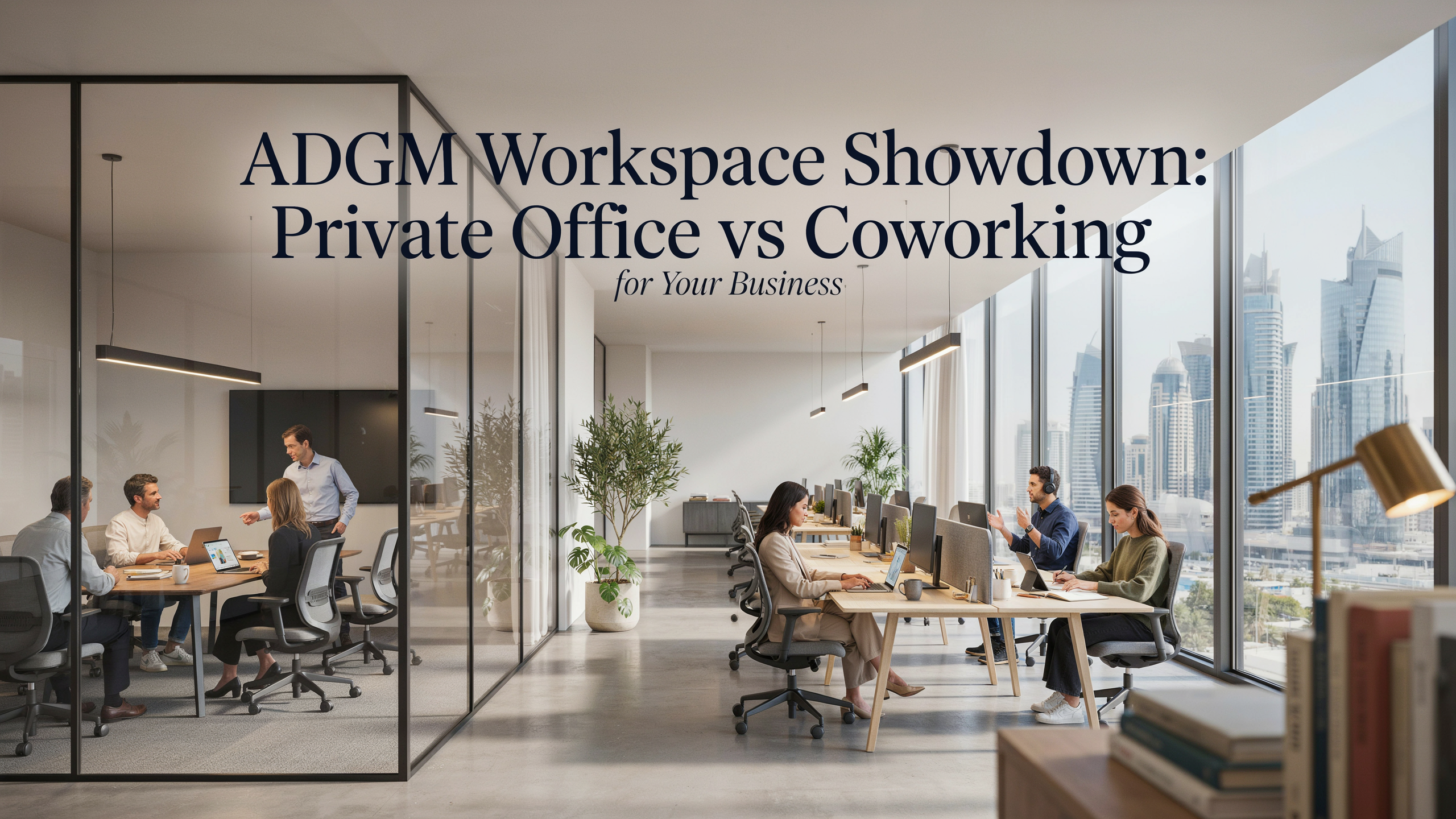 ADGM Workspace Showdown: Private Office vs Coworking for Your Business