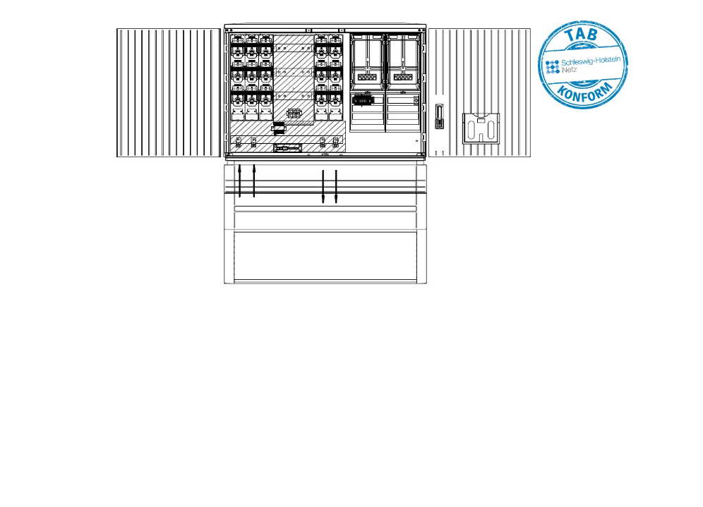 ELSTA Wandlerzähler 500 A