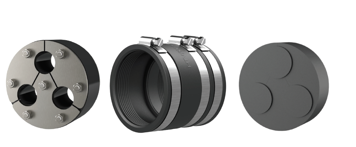 Hauff-Technik Dichteinheit für Einsparte ADS FUBO