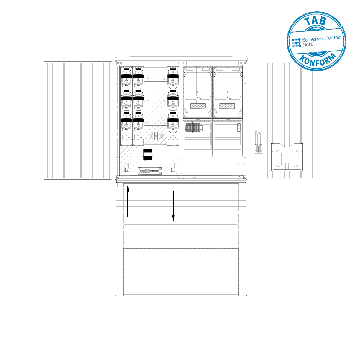 ELSTA Wandlerzähler 250 A ELSTA Wandlerzähler 250 A