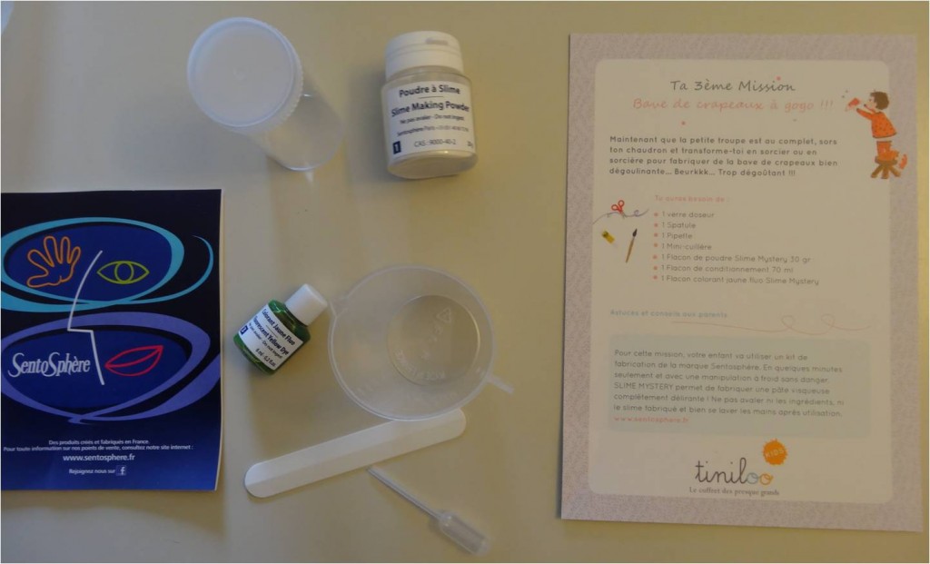 bave de crapaud mission creative tiniloo