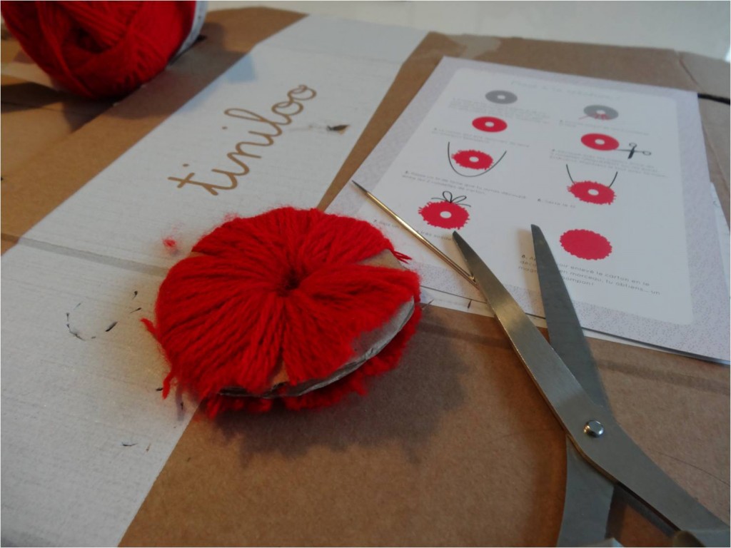 decoupe pompon tiniloo