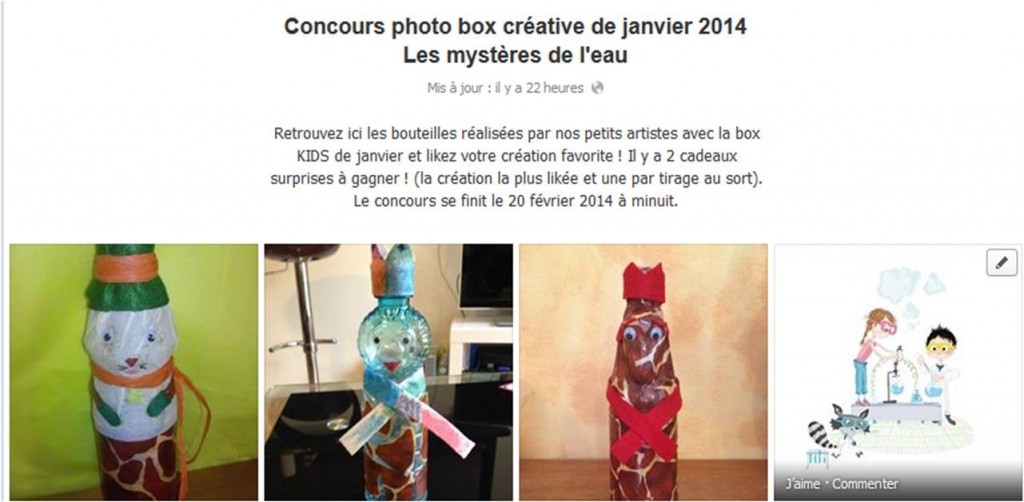concours photo facebook box tiniloo