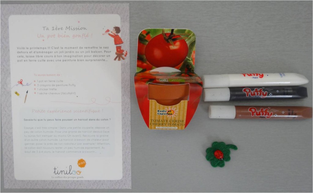 mission creative enfant tiniloo pot decore