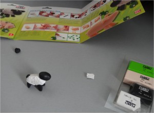 modelage mouton pate fimo