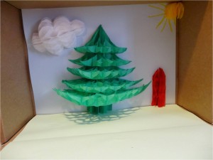 jardin papier nid d'abeille