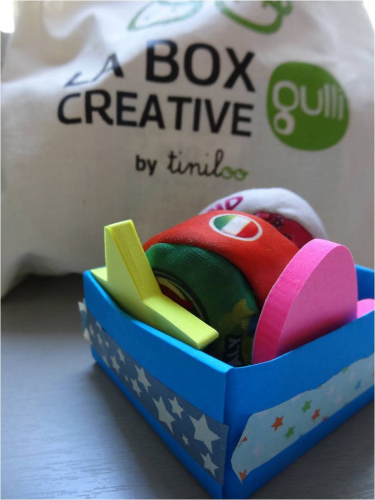 boite papier origami et masking tape