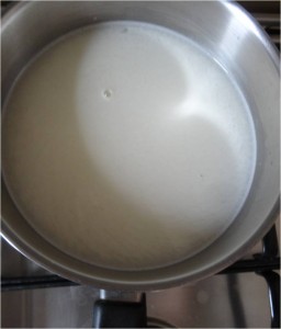 cuisson colle naturelle farine