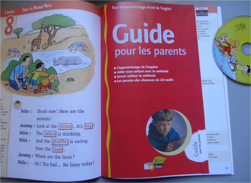 methode anglais bordas