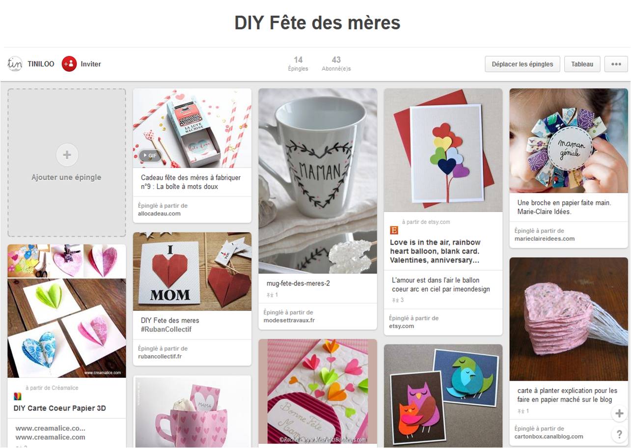 diy fete des meres