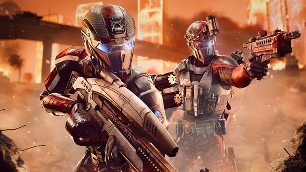 Battlefield 2042 Mass Effect bundle cosmetics