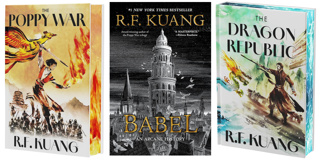 R.F. Kuang's The Poppy War, Babel, and The Dragon Republic
