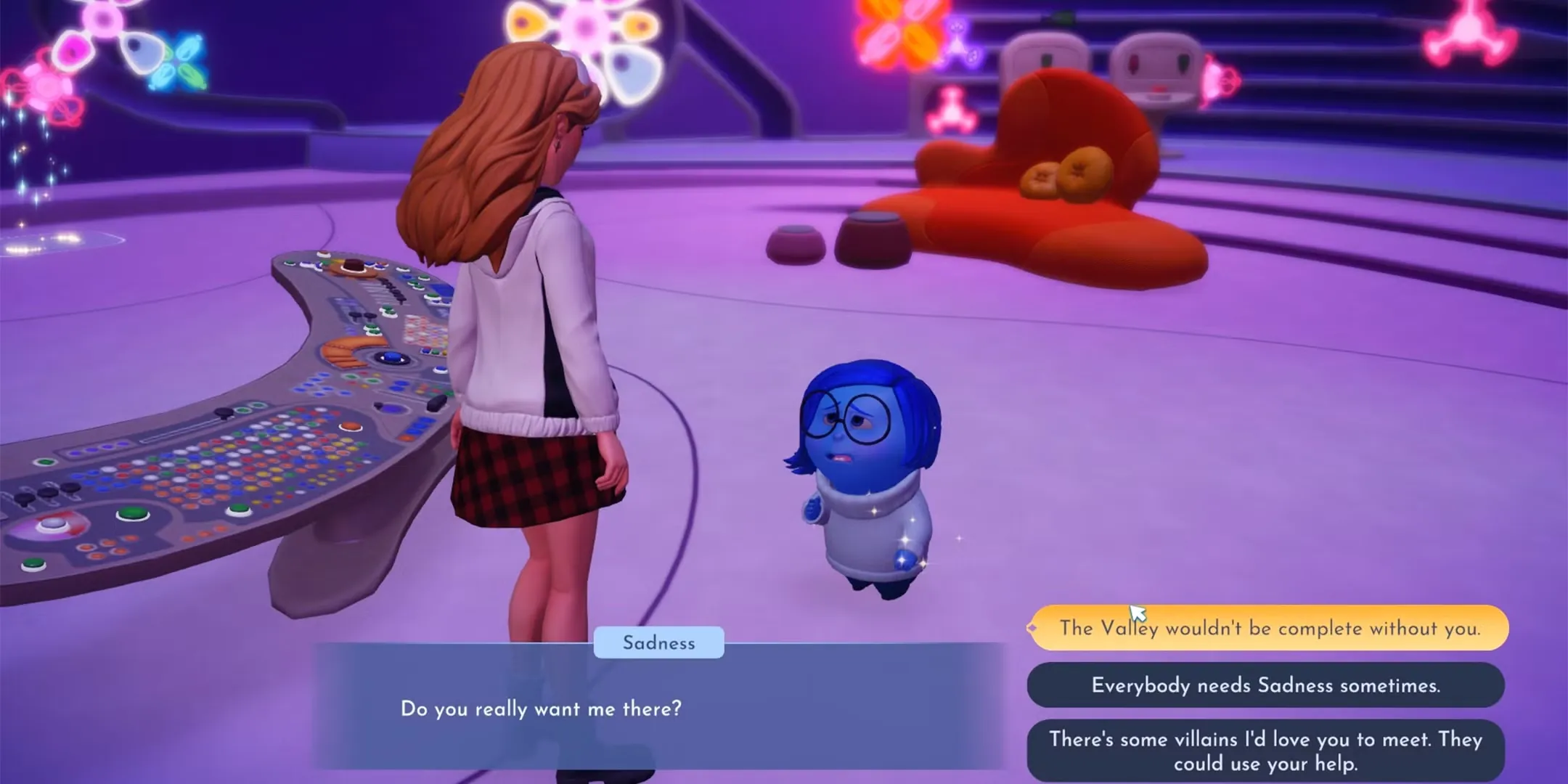 Invite Sadness To The Valley In Ddv Disney Dreamlight Valley