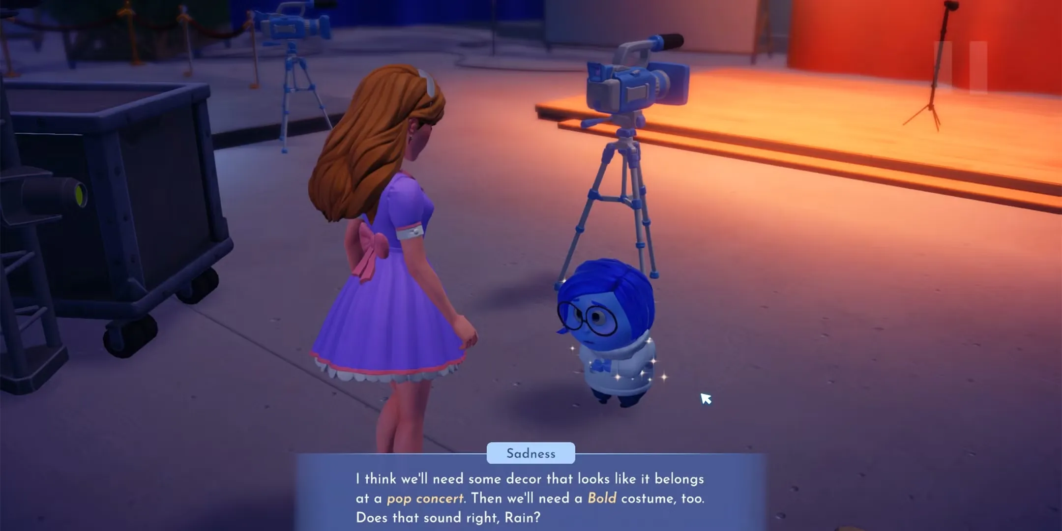 Decorate And Dress With Pop Concert And Bold Costumes In Ddv Disney Dreamlight Valley