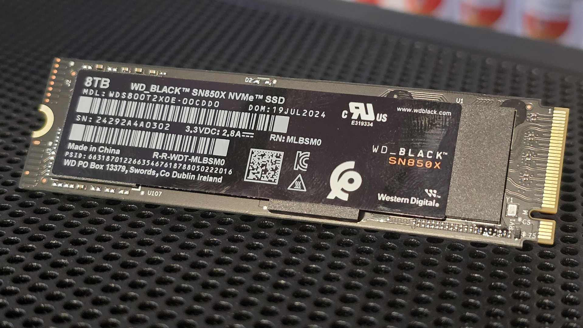 8 TB SSDs like this WD Black SN850X are super expensive because they use TCL chips with relatively few layers.(Image credit: Future)