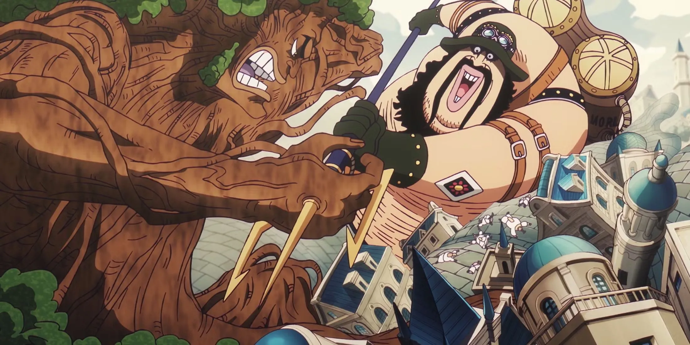 Aramaki Fighting Morley One Piece