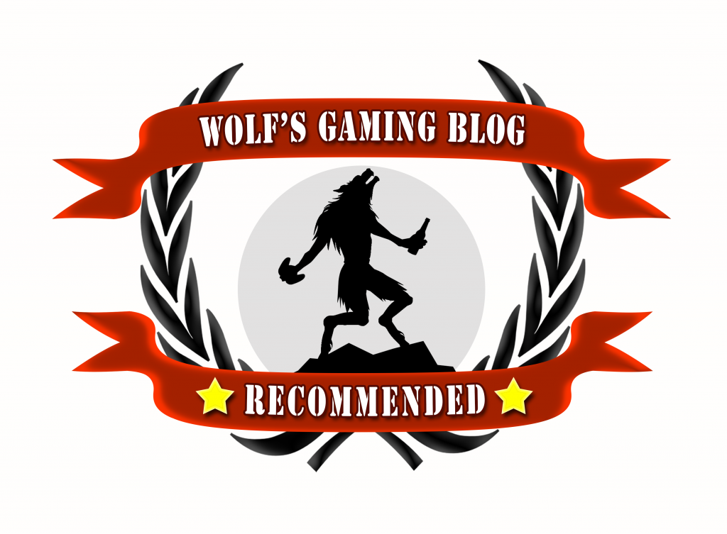 The official 'Recommended' logo of www.wolfsgamingblog.com