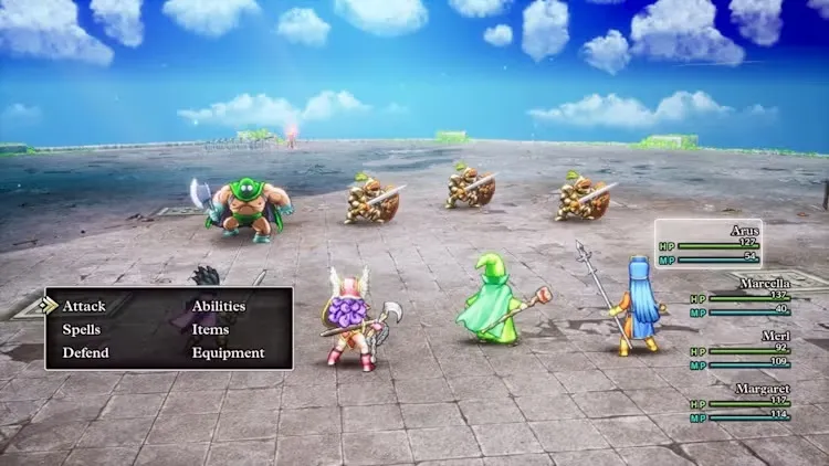 Dragon Quest 1 And 2 Hd Remake Combat
