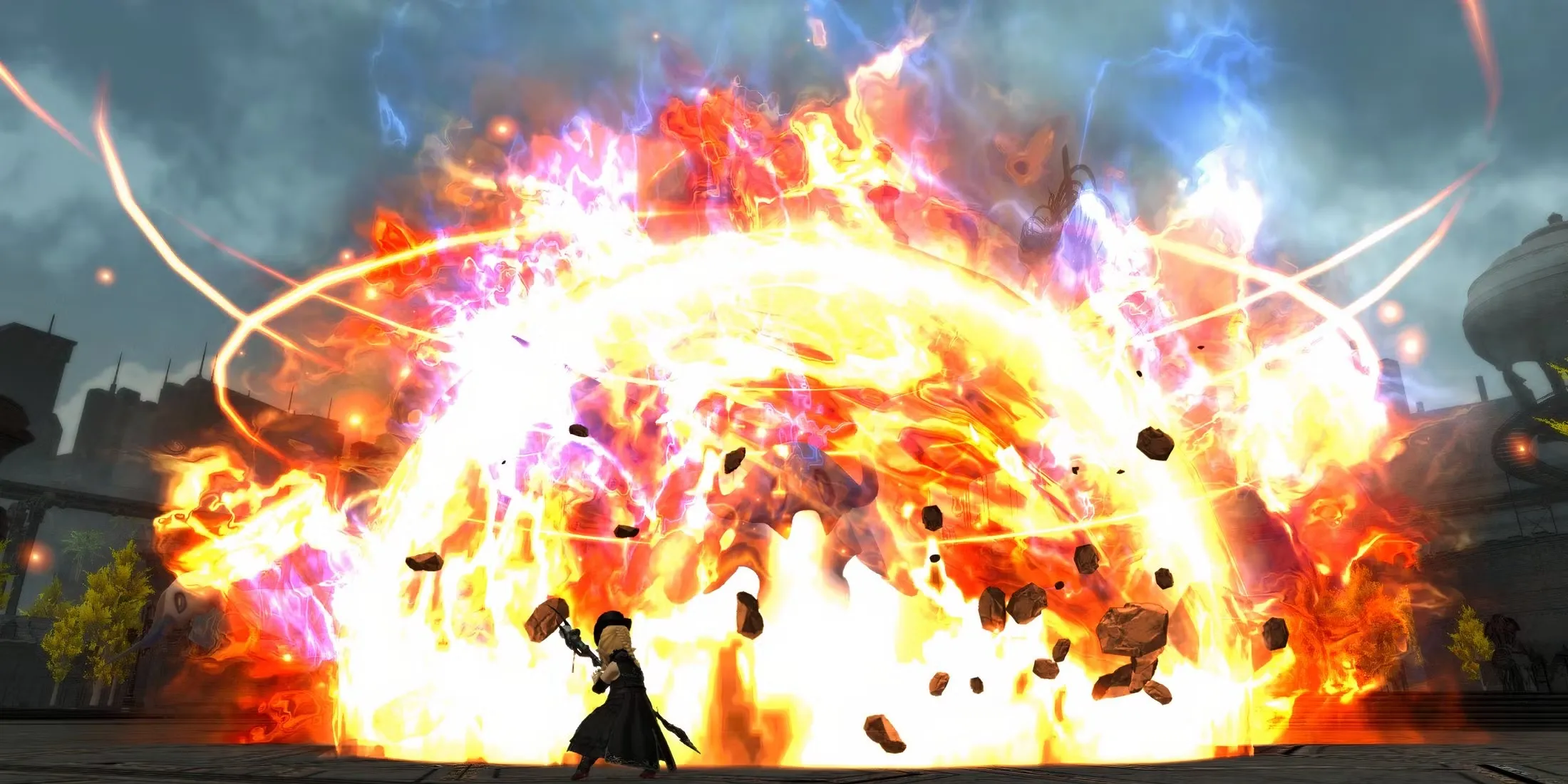 Casting Flare Star In Final Fantasy 14