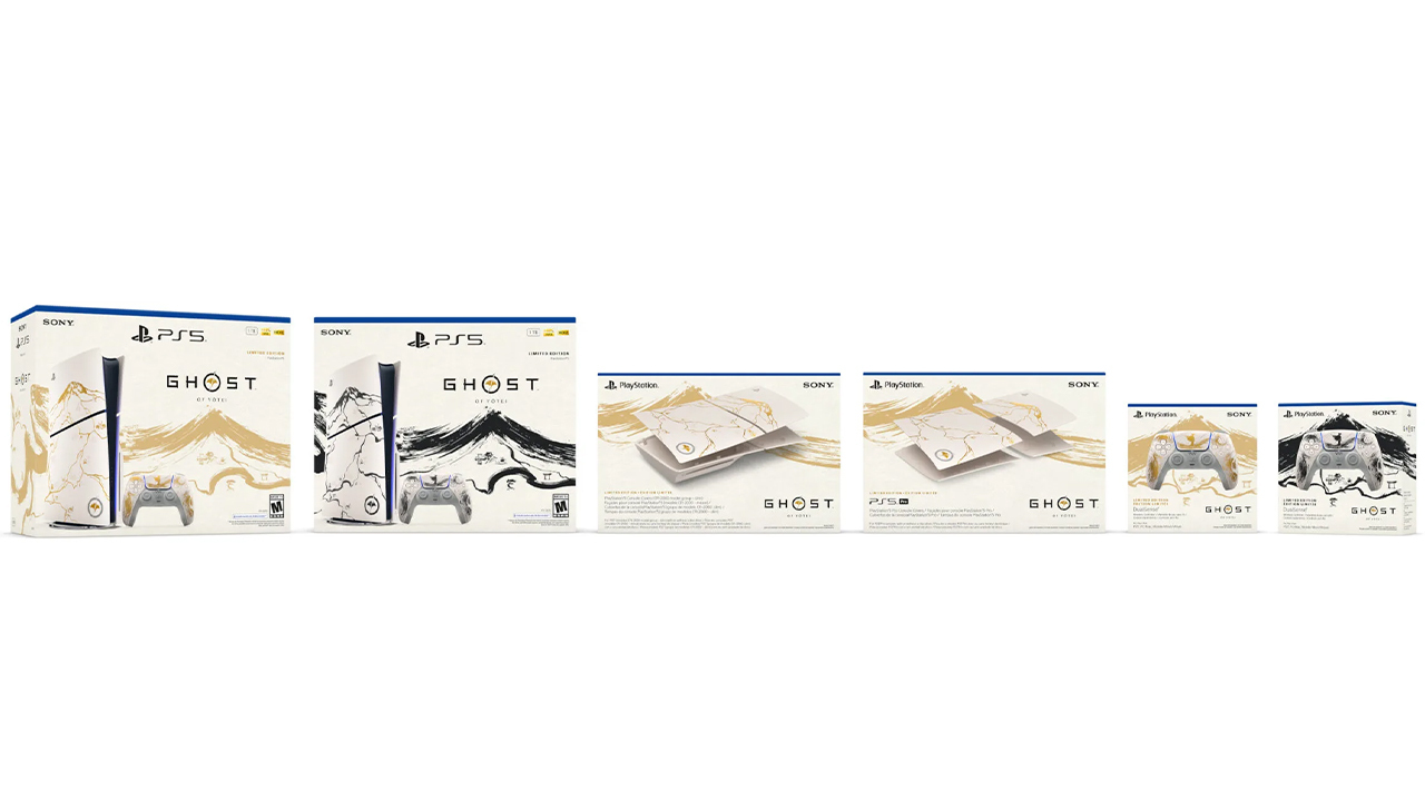 The full Ghost of Yotei Limited Edition PS5 gear lineup