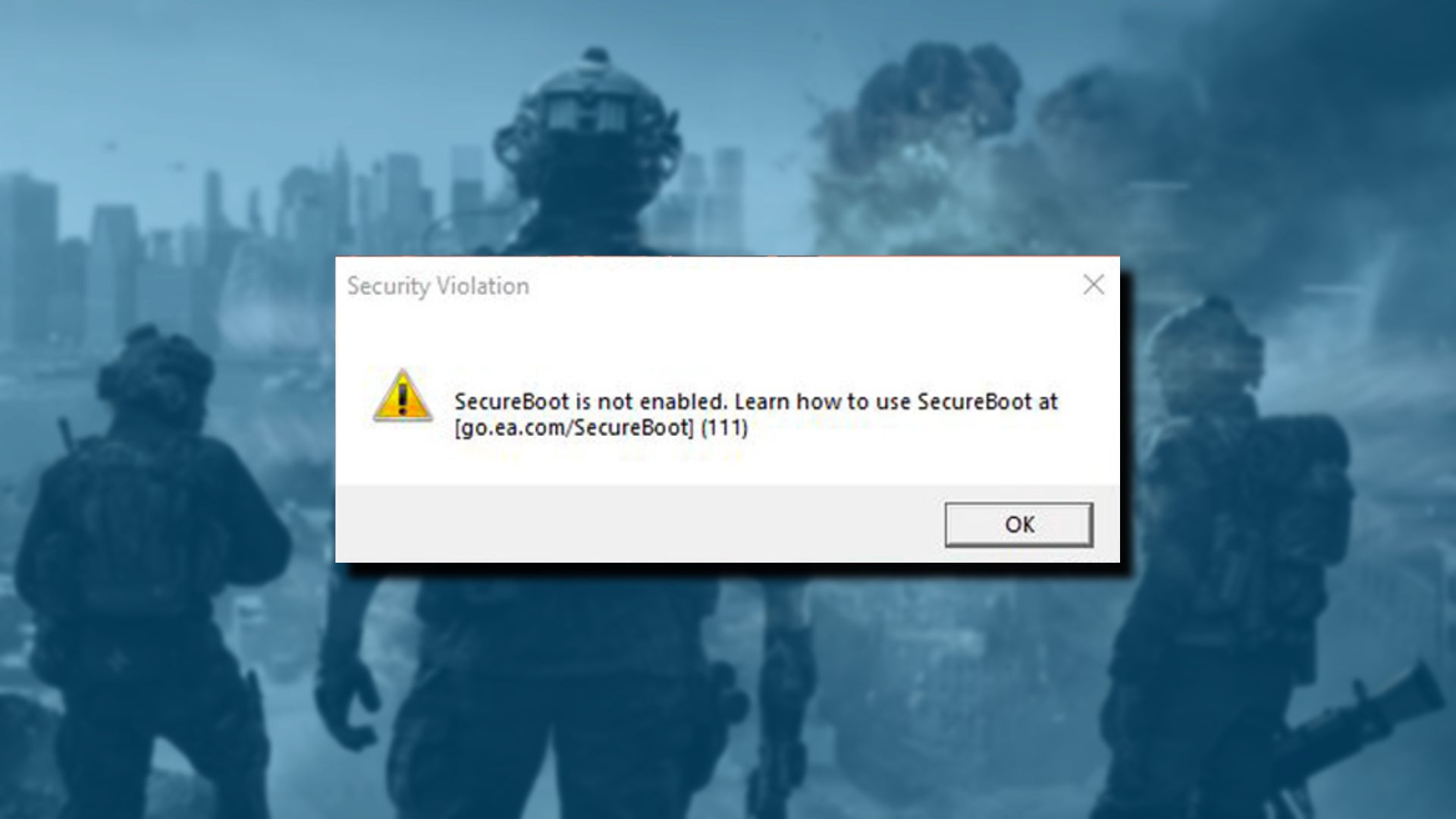 Secure Boot Bf6