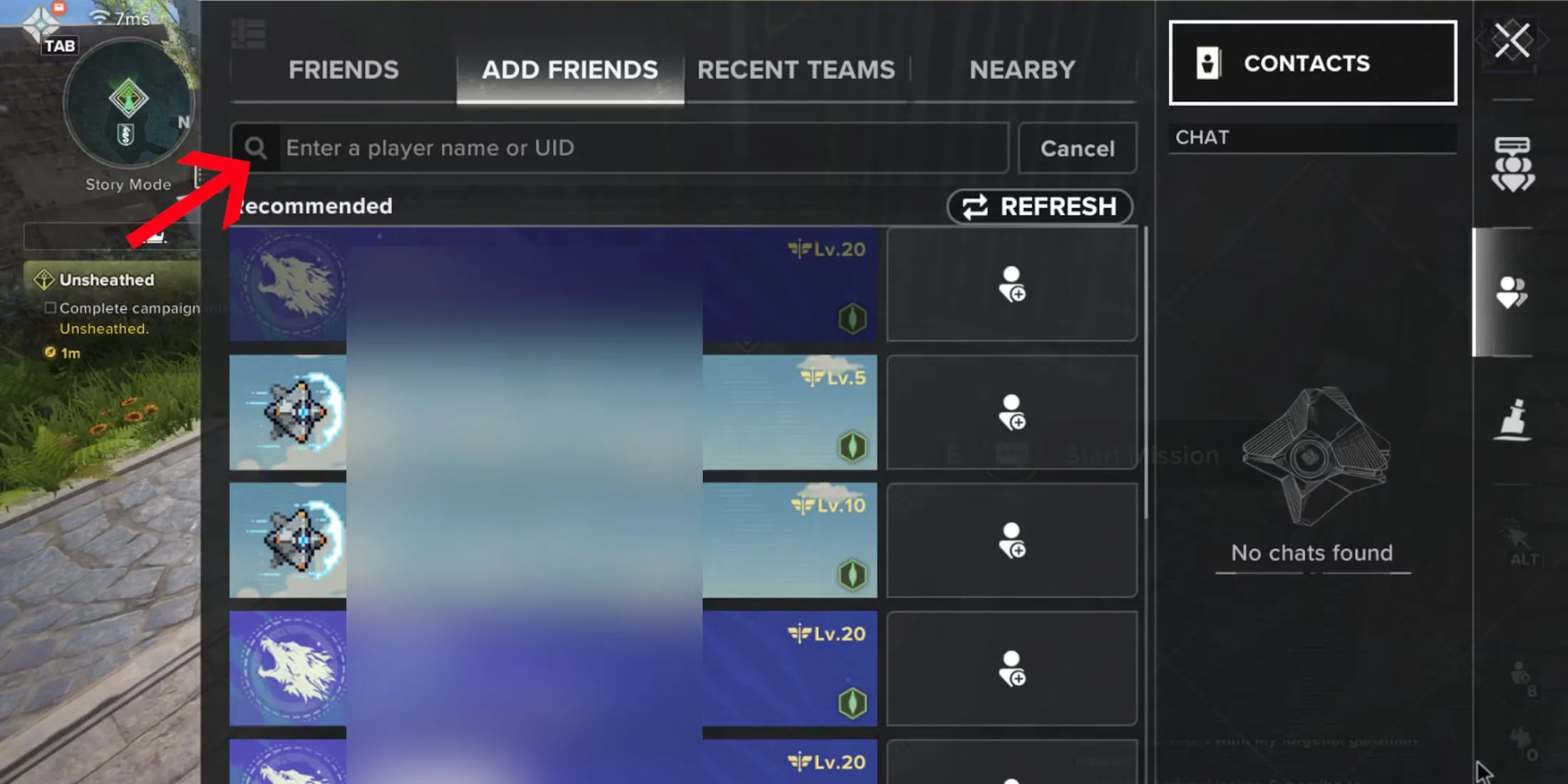 Destiny Rising How To Play With Friends Uid