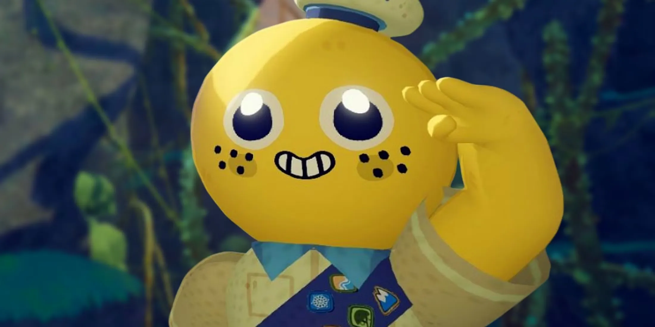 Yellow Character From Indie Game Peak