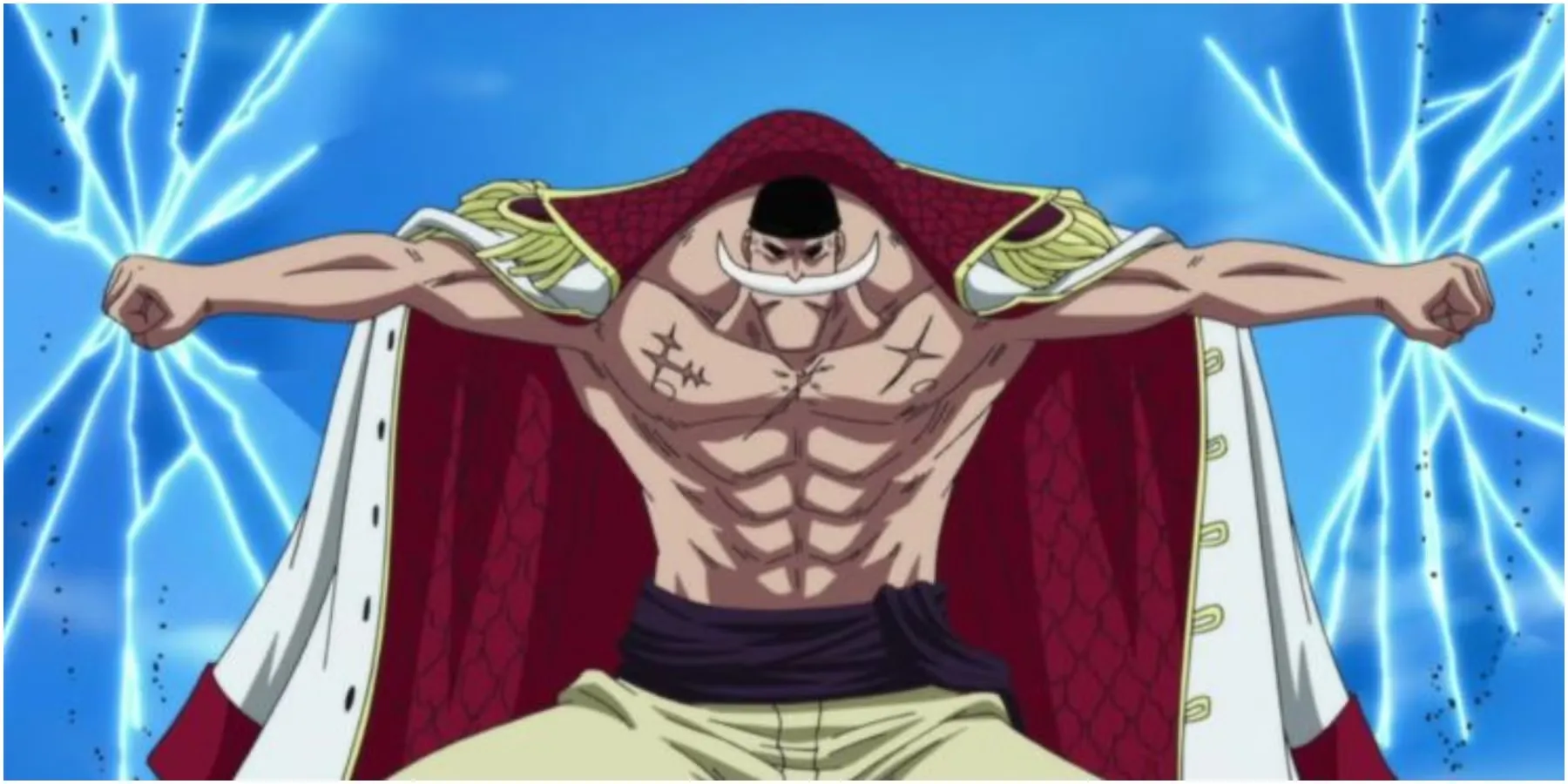 Whitebeard Causing Tremors Through The Air