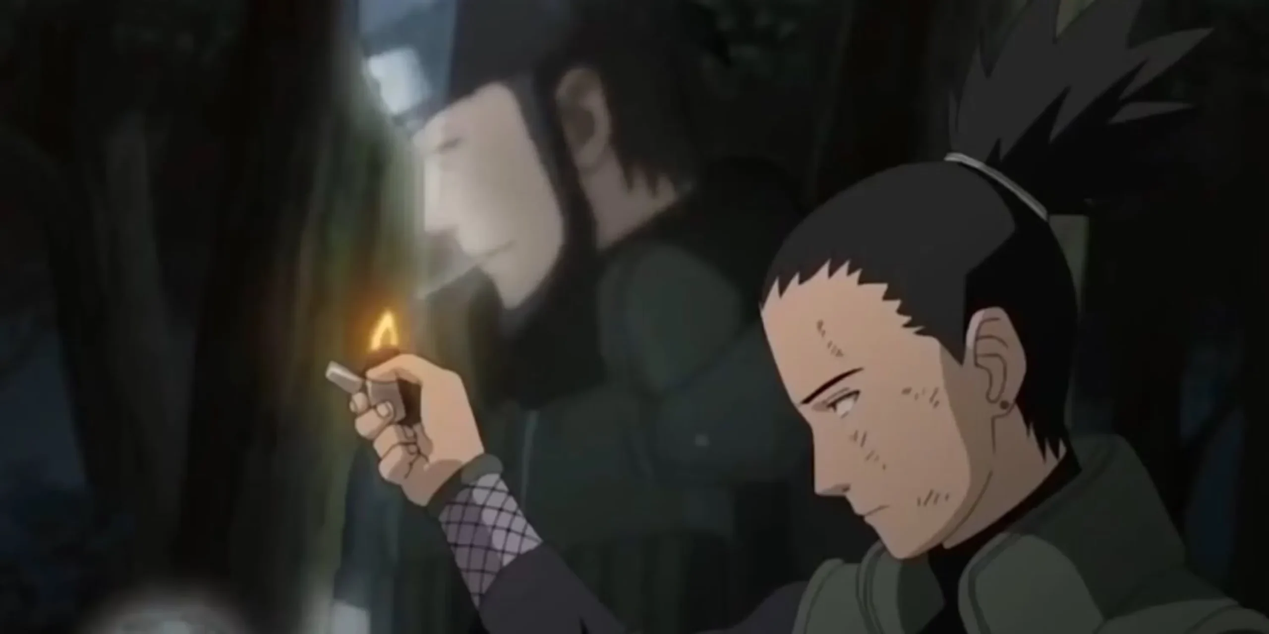 Shikamaru And Asuma In Naruto