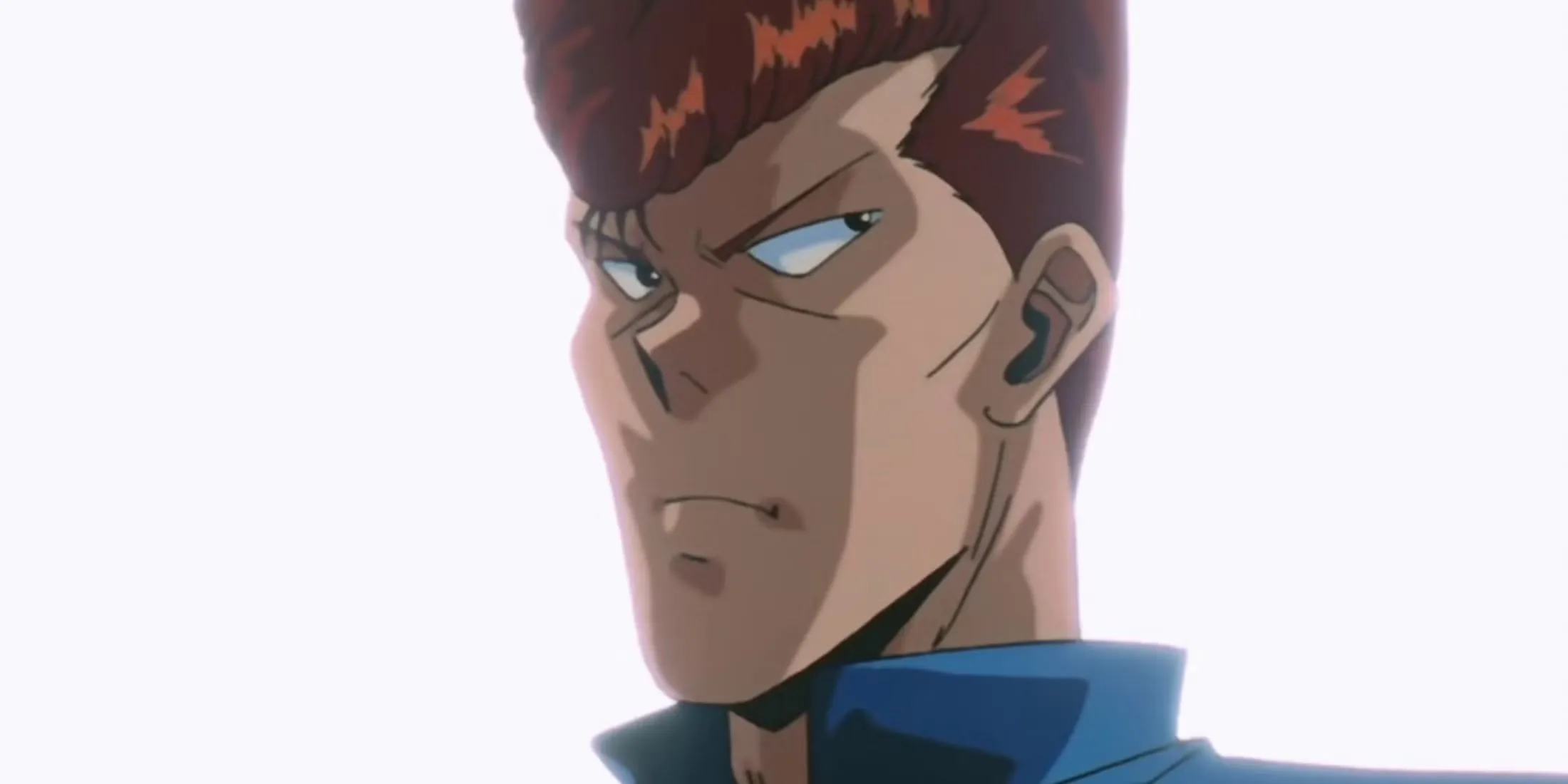Kuwabara In The Anime Yuyu Hakusho