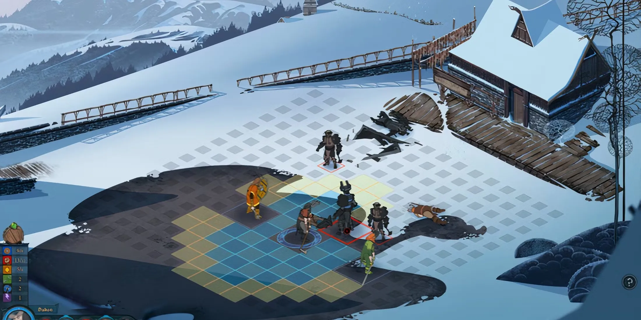 Moving On The Grid In The Banner Saga Pc