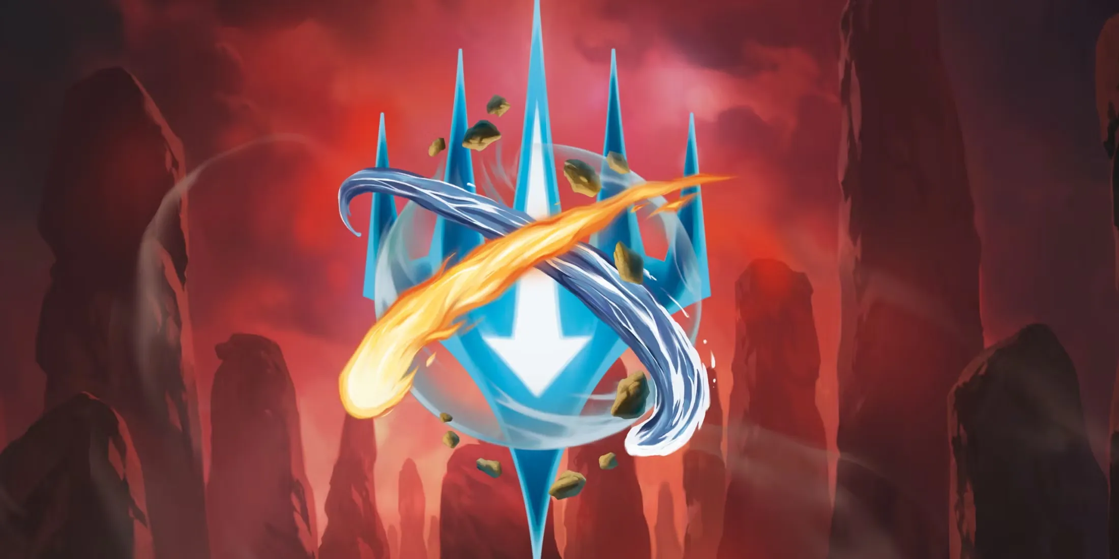 Magic The Gathering Avatar The Last Airbender Key Visual