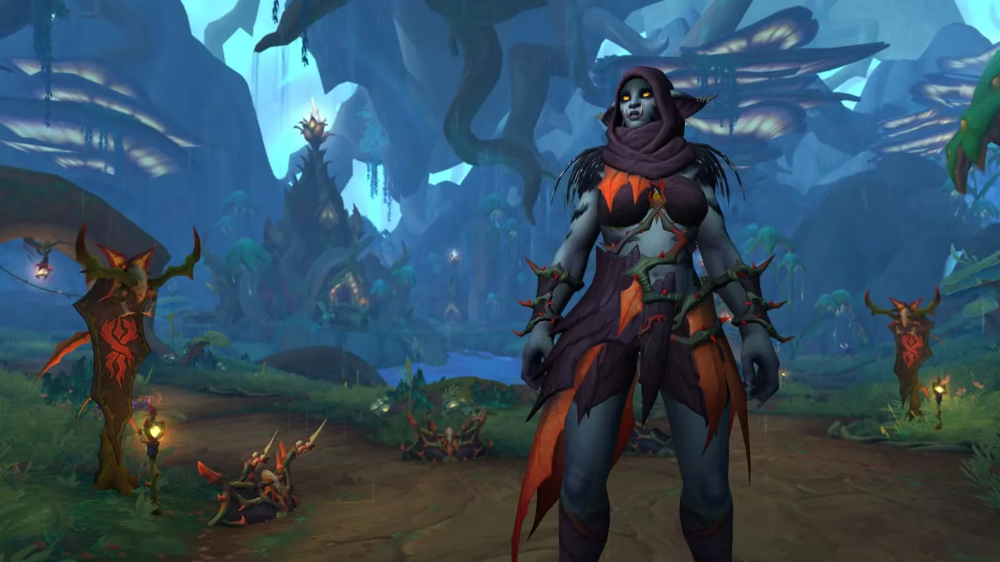 Wow Midnight Haranir Playable Race Allied