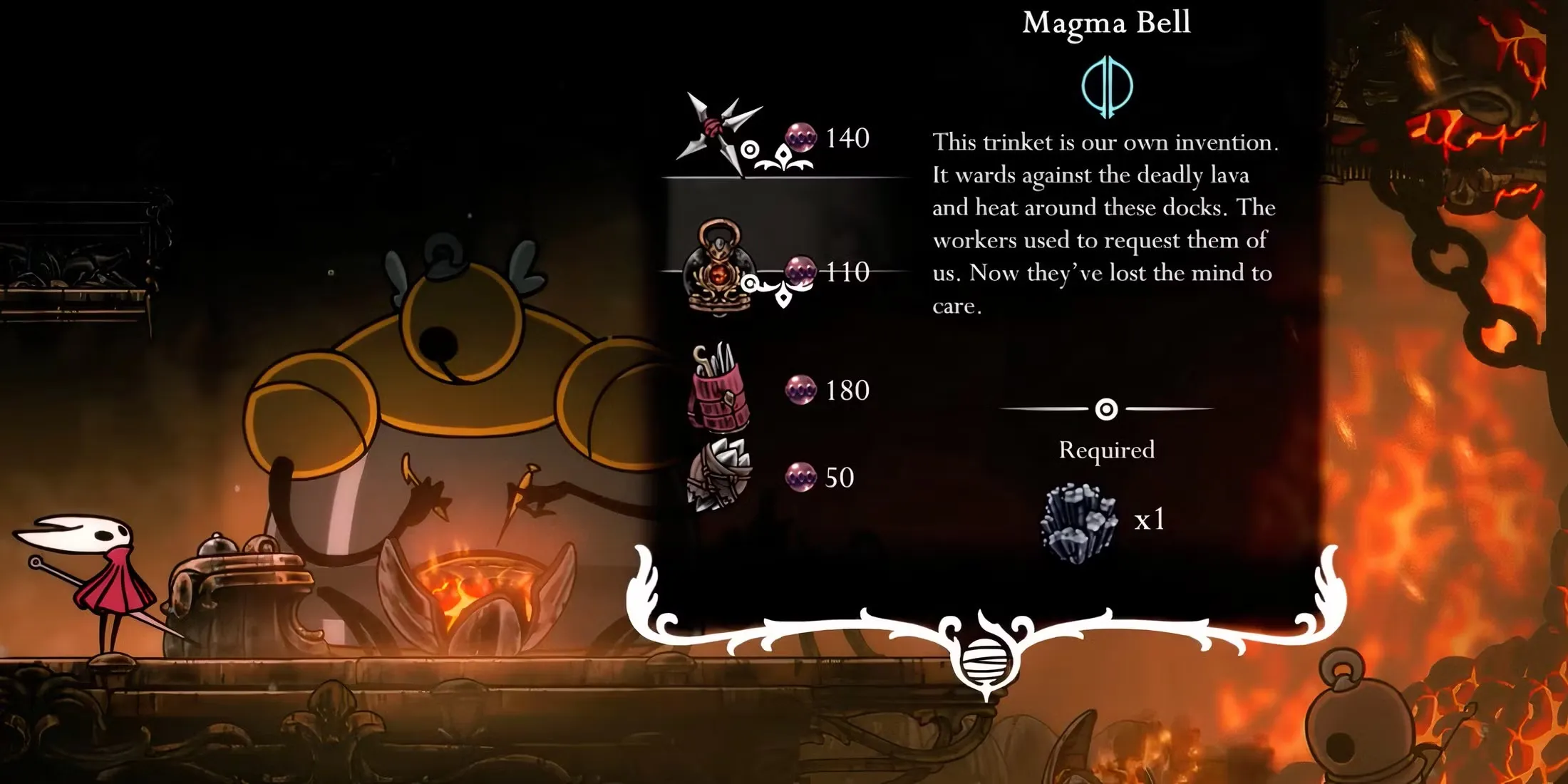 A Shop In Hollow Knight Silksong