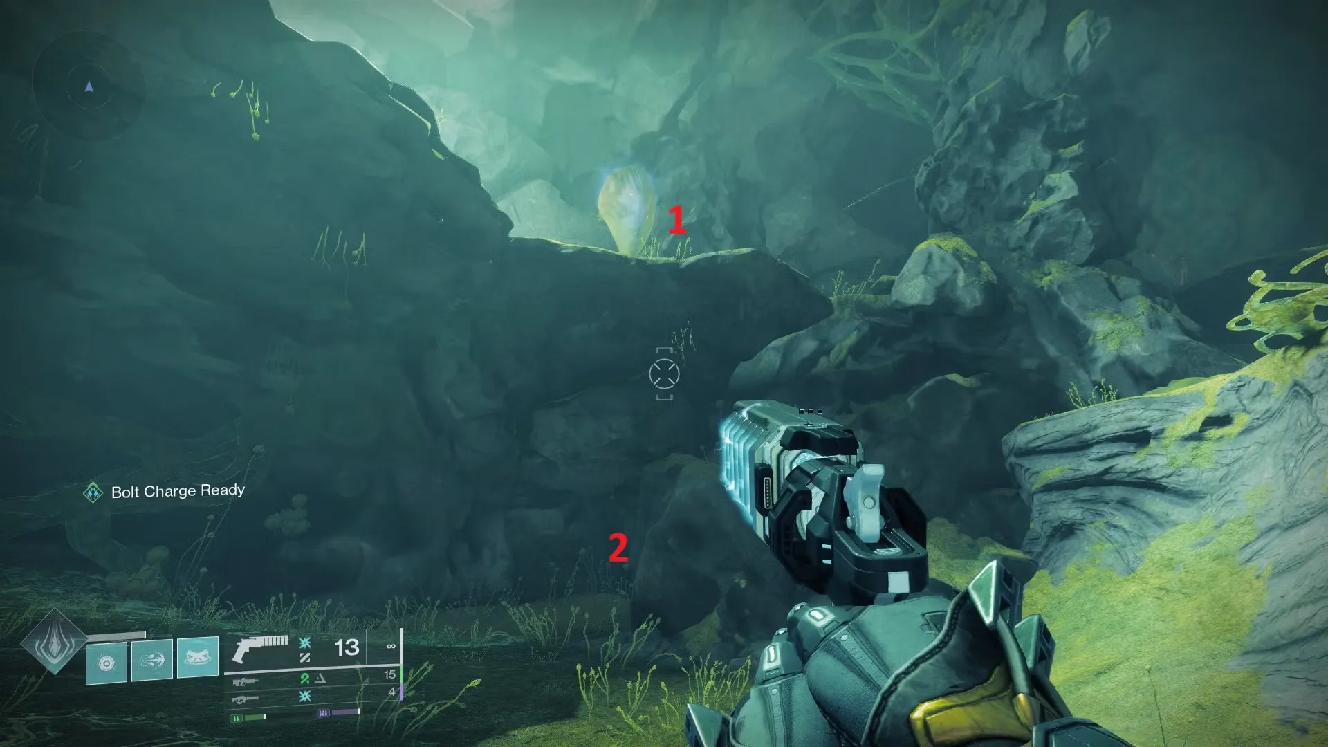 Destiny 2 Graviton Spike Subsistence 1 Flower And Tunnel