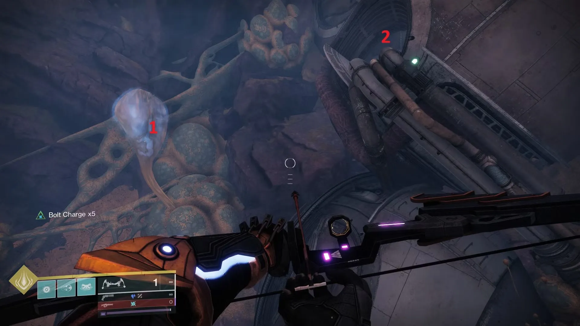 Destiny 2 Graviton Spike Temporal Alignment 1 Flower And Door