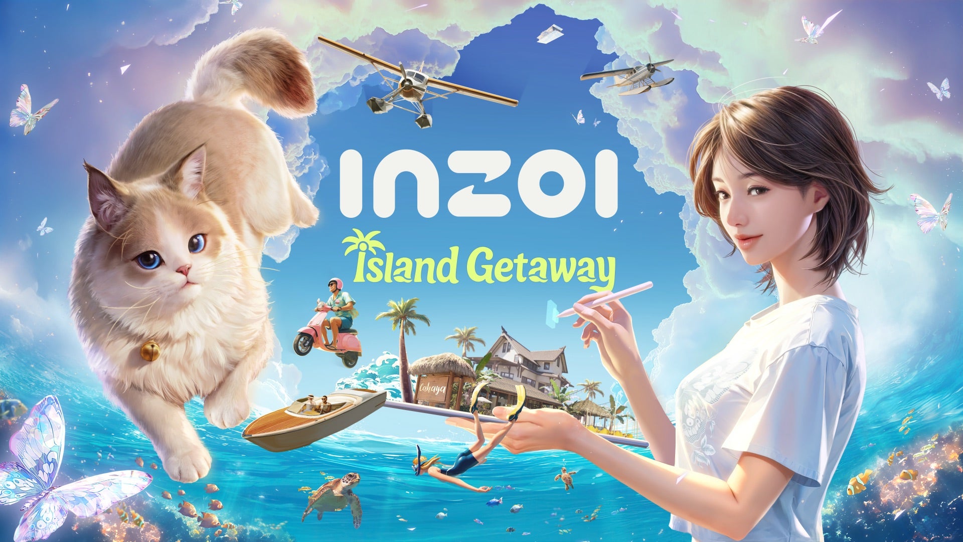 Inzoi Island Getaway Keyart 1