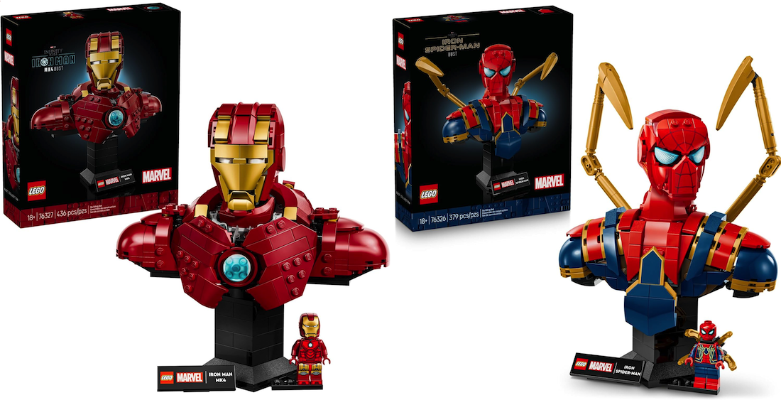 Lego Marvel Infinity Saga Busts