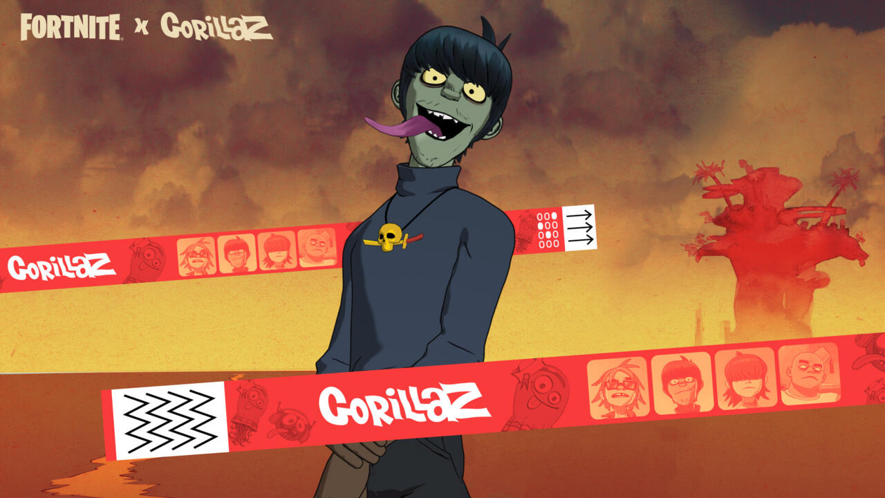 The Murdoc skin is the final reward on the Gorillaz music pass.