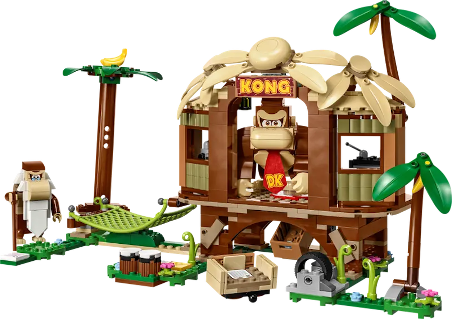 Donkey Kong's Tree House (555 pieces)