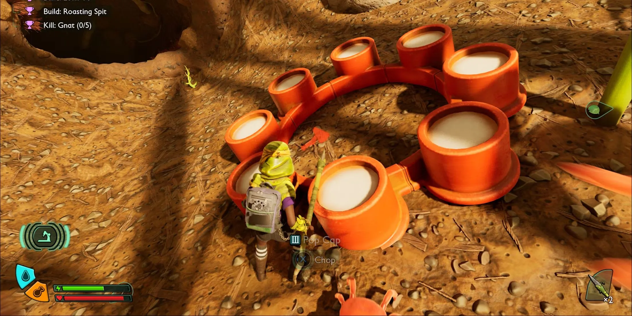 Pop Caps In Grounded 2