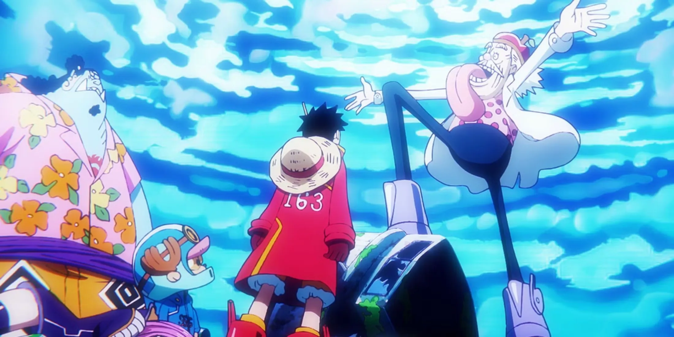 Doctor Vegapunk Stella Telling Luffy About His Dream One Piece